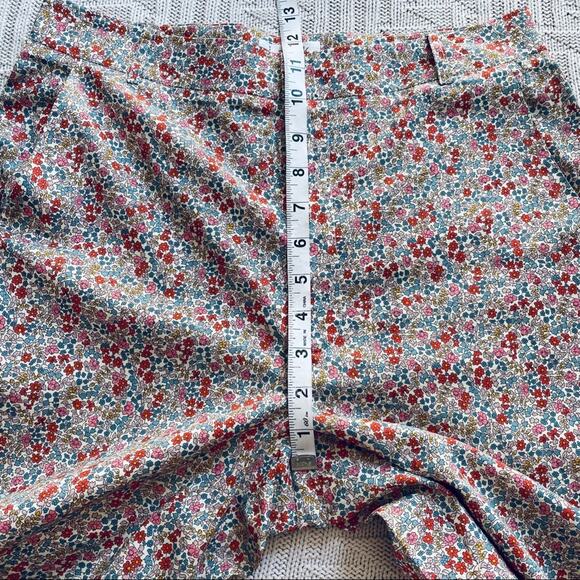 Vintage Jack Henry red floral clam diggers - Picture 9 of 10